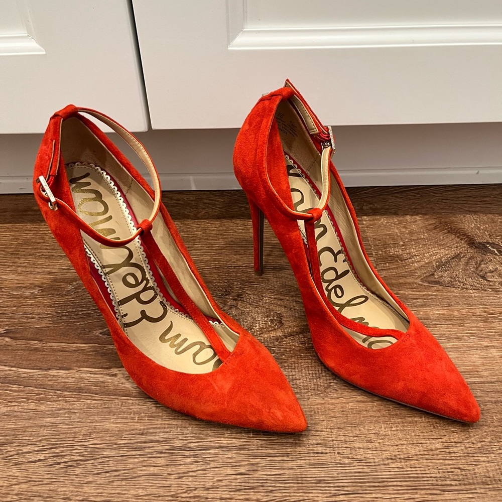 Sam Edelman T-Strap Heels